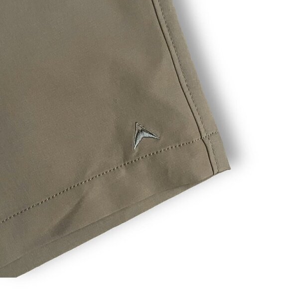 Arctic Cool Mens Cooling Performance Golf Shorts Sz 30 Tan Moisture Wicking UPF - Picture 3 of 7